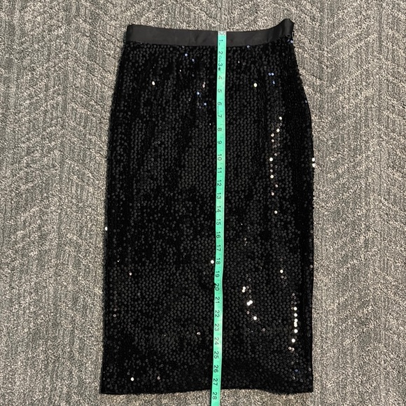 Simply Vera Wang Sequin and Velvet Pencil Skirt - Picture 4 of 5